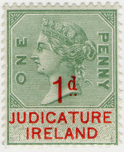 (27) 1d Green & Red (1895)