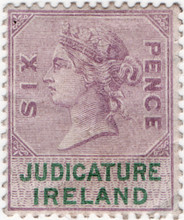 (03) 6d Lilac & Green (1878)
