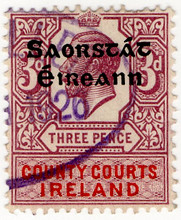 (100) 3d Lilac & Red (1922)