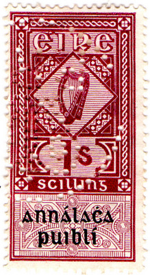 (09) 1/- Purple & Black (1944)