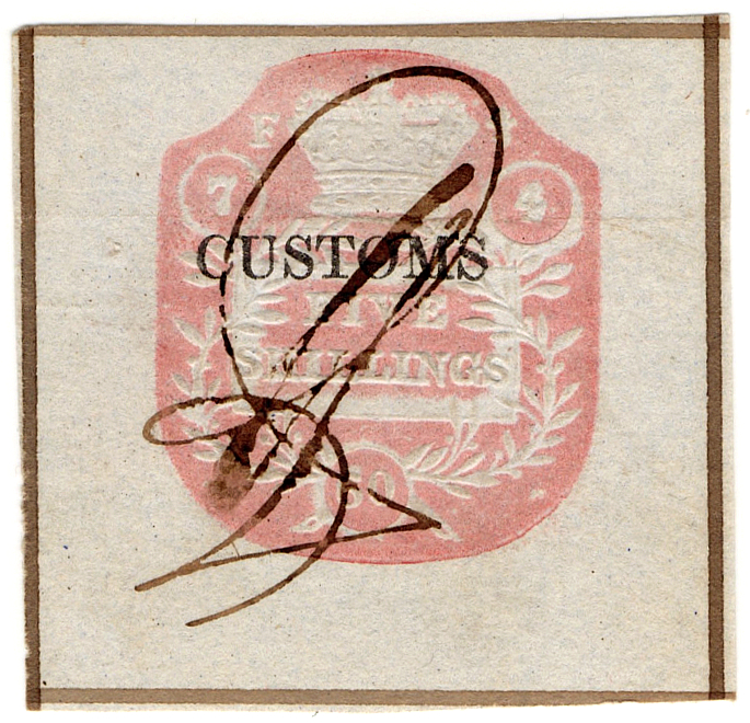 (06) 5/- Rose (1860)