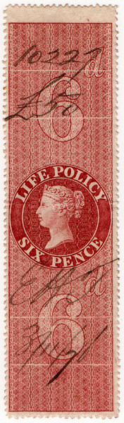 (37) 6d Red-Brown (1872)
