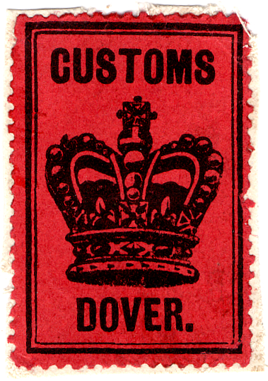 Customs Label - Dover