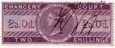 (48) 2/- Lilac (1856)