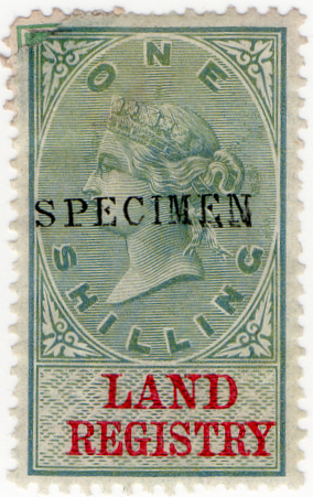 (22) 1/- Green & Carmine (1873)