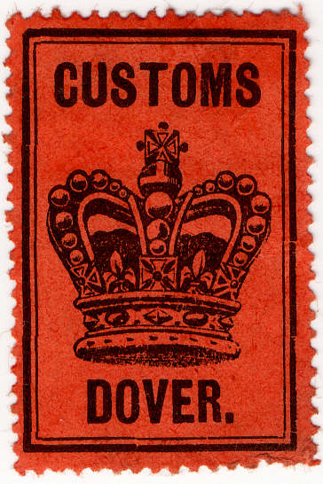 Customs Label - Dover