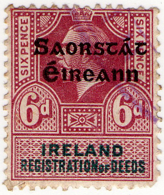 (71) 6d Purple & Green (1922)