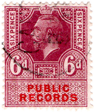(30) 6d Purple & Vermillion (1921)