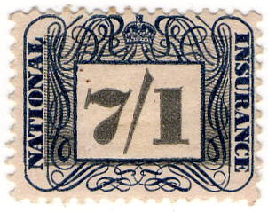 (22) 7/1d Blue & Grey (1948)