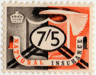 (71) 7/5d Black & Orange (1951)