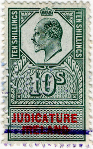 (60) 10/- Green & Red (1902)
