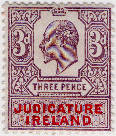 (52) 3d Violet & Red (1902)