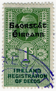 (72) 1/- Green & Green (1922)