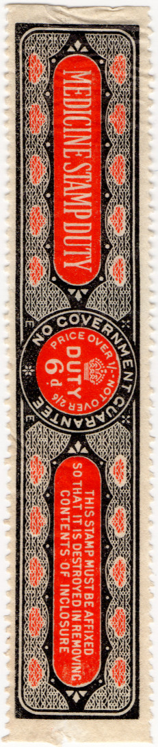 (159) 6d Black & Red (1915)