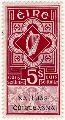 (127) 5/- Purple & Black (1943)