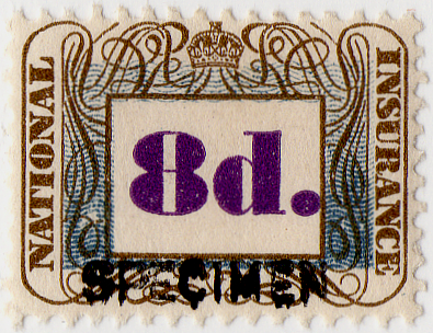 (04) 8d Brown & Violet (1948)
