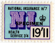 (170) 19/11d Blue & Purple (1963)