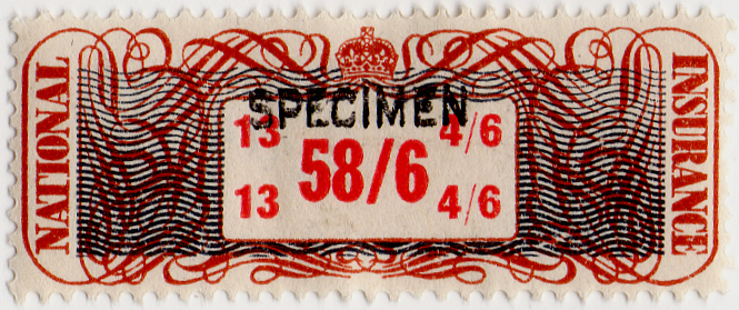 (20) 58/6d Brown, Black & Red (1948)