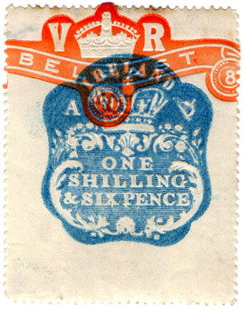(03) 1/6d Blue (Belfast)
