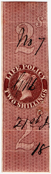 (12) 2/- Red-Brown (1860)