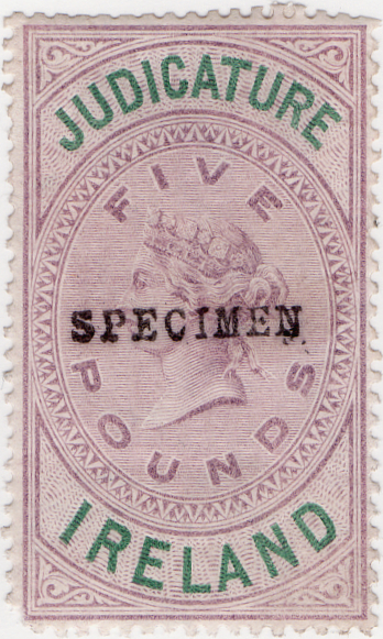 (12) £5 Lilac & Green (1878)