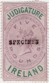 (12) £5 Lilac & Green (1878)