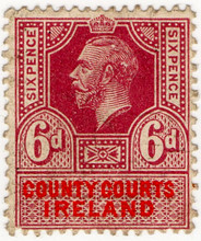 (69) 6d Lilac & Red (1912)