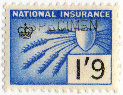 (281) 1/9d Blue & Black (1967)