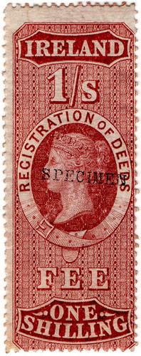 (22) 1/- Brown (1881)