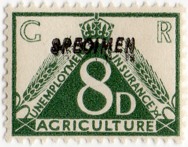 (19) 8d Green (1936)