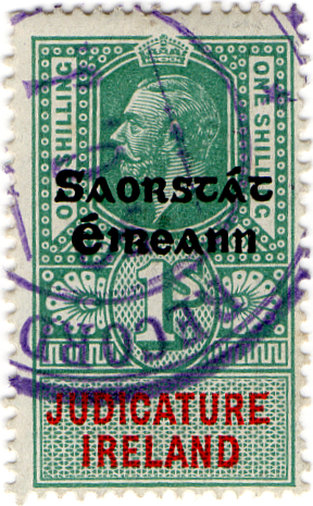 (103) 1/- Green & Red (1922)