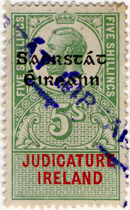 (107) 5/- Green & Red (1922)