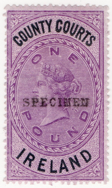 (12) £1 Violet & Black (1878)