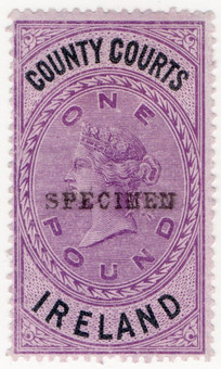 (12) £1 Violet & Black (1878)