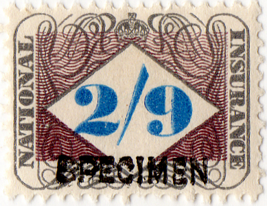 (07) 2/9d Blue & Grey (1948)