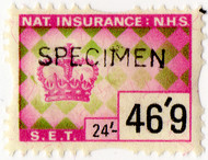(414) 46/9d Magenta & Green (1969)