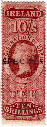 (26) 10/- Brown (1881)