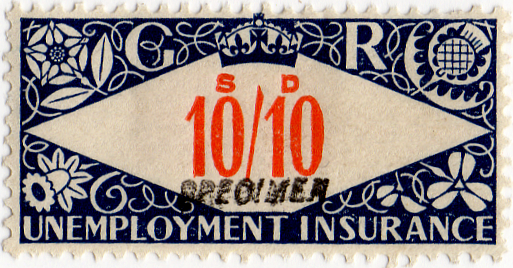 (235) 10/10d Dark Blue & Orange (1939)