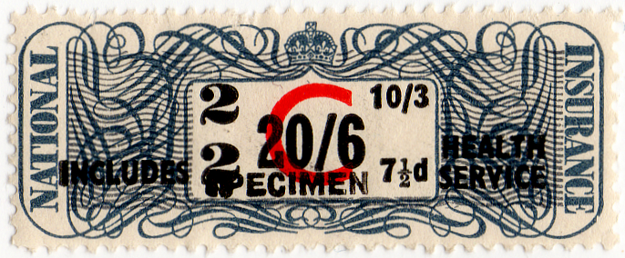 (27) 20/6d Blue & Black (1963)