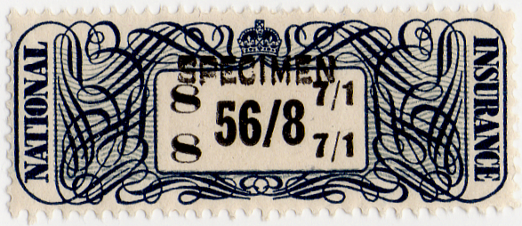 (19) 56/8d Blue & Black (1948)