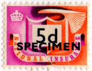 (28) 5d Mauve & Orange (1951)