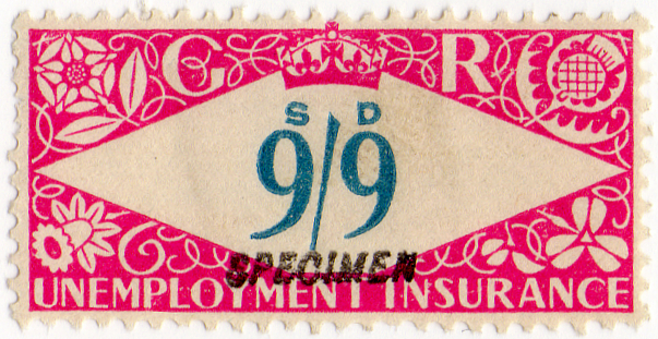 (233) 9/9d Magenta & Turquoise (1939)