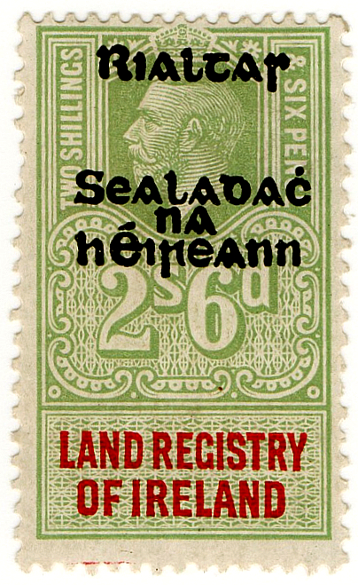 (29) 2/6d Green & Red (1922)