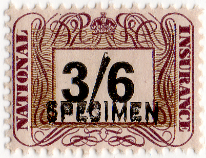 (10) 3/6d Brown & Black (1948)
