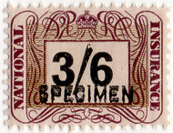 (10) 3/6d Brown & Black (1948)