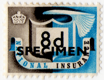 (31) 8d Grey & Blue (1952)