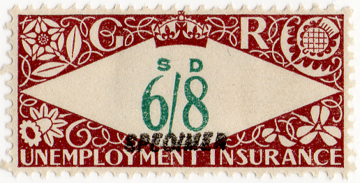 (231) 6/8d Brown & Green (1939)