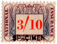 (un) 3/10d Brown & Orange (1948)