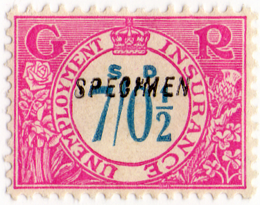 (198) 7/0½d Magenta & Green (1931)