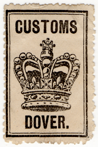 Customs Label - Dover